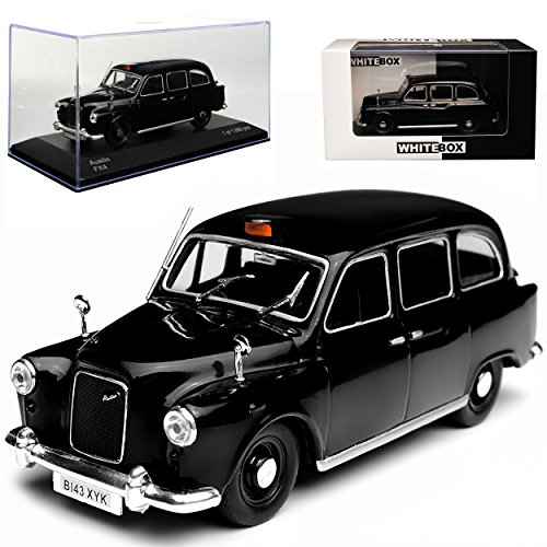 Whitebox Austin FX4 London Taxi Cab Ab 1989 limitiert 1 von 1000 Stück 1/43 Modell Auto mit individiuellem Wunschkennzeichen von Whitebox