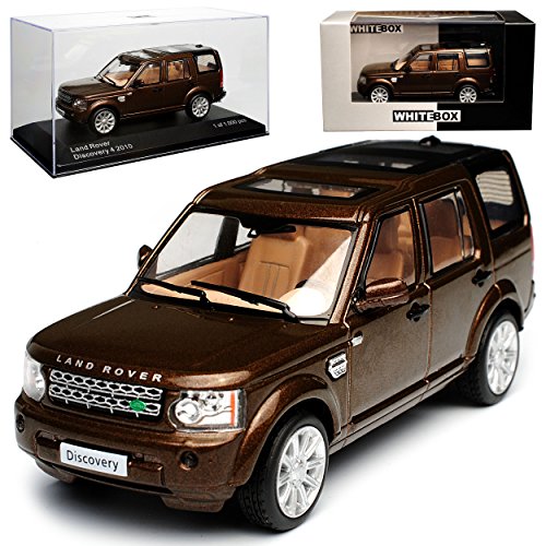 Whitebox Land R*o*v*e*r Discovery 4 SUV Braun 2009-2017 limitiert 1 von 1000 Stück 1/43 Modell Auto mit individiuellem Wunschkennzeichen von Whitebox