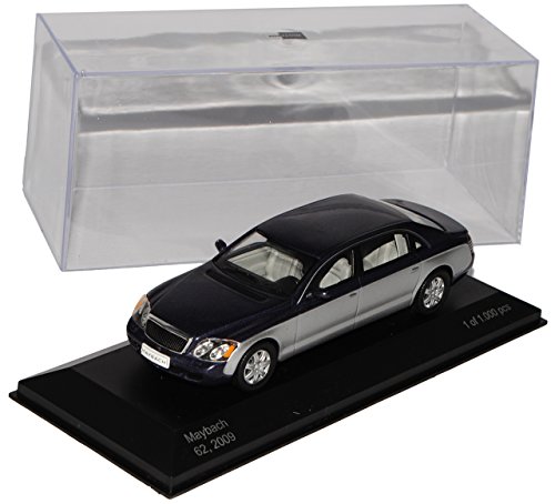 Whitebox Maybach 62 Blau Silber 1/43 Modell Auto von Whitebox