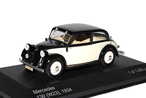 Whitebox Mercedes-Benz 130 W23 Beige Schwarz 1934-1936 1/43 Modell Auto von Whitebox