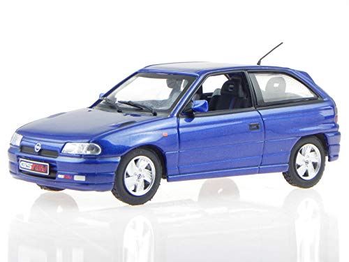 Whitebox Opel Astra F GSI 1992 blau Modellauto WB211 1:43 von Whitebox