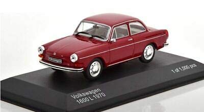 Whitebox WB274 kompatibel mit VW 1600 L dunkelrot Maßstab 1:43 von Whitebox