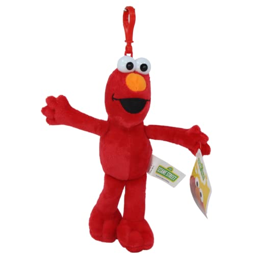 Sesamstraße 6619 Plüsch-Taschenclip/Schlüsselclip (20,3 cm, 20 cm, Elmo) von Whitehouse Leisure