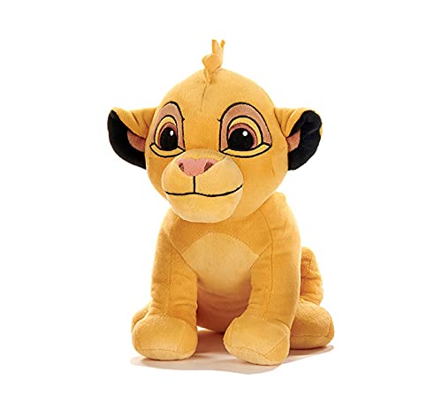 König der Löwen Kuscheltier Spielzeug 24-30 cm, 5 versch. Figuren Simba jung oder erw., Nala, Timon o. Pumbaa, ORIGINAL Disney The Lion King 2021 super weich Plüschtier Stofftier (Simba - jung) von ZYZYZK