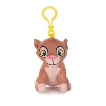 Whitehouse König der Löwen Bagclip Plüsch 11 cm Schlüssel-Anhänger 5 versch. Figuren, ORIGINAL The Lion King Kuscheltier - super weiches Plüschtier für Ranzen Rucksack Tasche (Nala) von Whitehouse