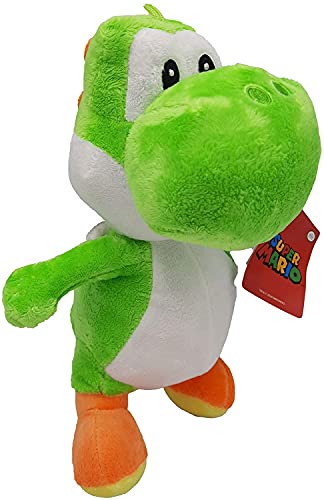 Whitehouse SUPER Mario und Freunde Plüsch 6 versch. Figuren, 20 cm, Plüschfigur Mario, Luigi, Kong, Toad, Yoshi, Prinzessin Peach, Kuscheltier, Plüschtier Stofftier (Yoshi) von MINIONS