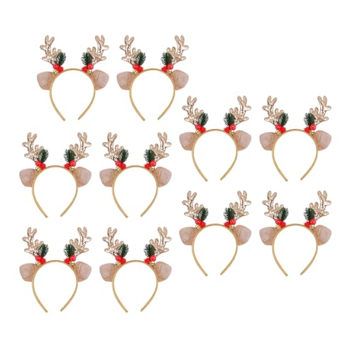 Whltzf Tragbare Kopfbedeckungen Ornament Festival Pailletten Rentier Antler Haar Reifen Mit Glocken Für Feiertagsfeiern Und Feierspiegel Kopfbedeckungen Whltzf Tragbare Kopfbedeckungen Ornament Festival Pailletten Rentier Antler Haar Reifen Mit Glocken Für Feiertagsfeiern Und Feierspiegel Kopfbedeckungen von Whltzf