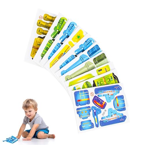 3D-Puzzles,3D-Puzzles für Kinder - Papierflieger-Bausatz 3D-Puzzle Tier | Pädagogische Kinderpuzzles, Kinderpuzzles mit Cartoon-Figuren für die Entwicklung von Kindern und Familienaktivitäten von Whnbuij