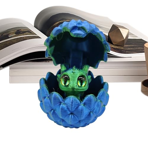 3D gedruckt Dracheneier, Dracheneier Zappeln Spielzeug - Flexible dekorative Figuren Wohnkultur, Ästhetische Wohnkultur Wohnzimmer Schlafzimmer Küche Von L 3D gedruckt Dracheneier, Dracheneier Zappeln Spielzeug - Flexible dekorative Figuren Wohnkultur, Ästhetische Wohnkultur Wohnzimmer Schlafzimmer Küche Von L von Whnbuij