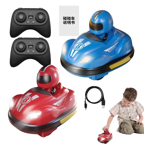 Autoscooter-Rennset – RC-Kampf-Rennwagen-Set, Auswurf-Autoscooter-Spielzeugset | Zwei-Spieler-Kampfmodus, RC-Kampf-Rennfahrzeuge, Spielzeug, ferngesteuertes Design, RC-Rennfahrzeuge, Spielset zum Gebu von Whnbuij