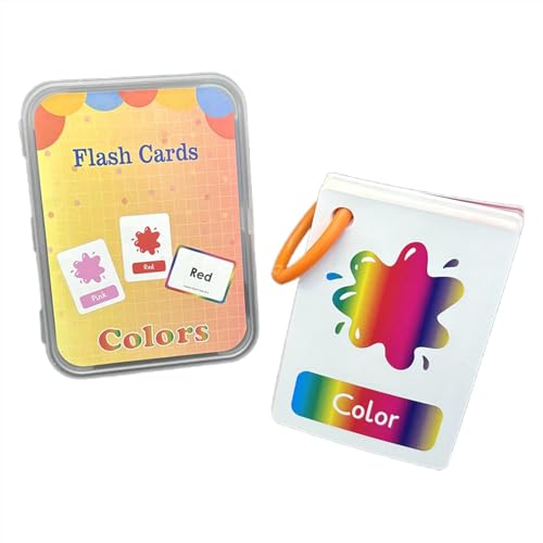 Flash-Karten für Kinder,Flash-Karten für Kinder | Lernspielzeug von Flash Cards Lernspielzeug | Flash-Karten mit Alphabet, Flash-Karten mit visuellen Farben, Lernaktivitäten im pres Alter von Whnbuij