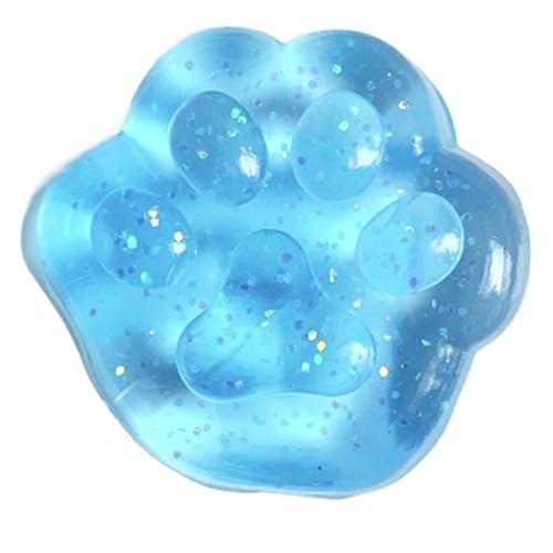 Glitter Snapper Squeeze Toy - Prise Toy für Kinder, Spielzeug Katze Fußform Pinch Fitness Toys | von Whnbuij