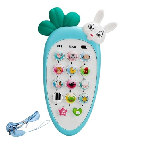 Handy Spielzeug für Kinder - Niedlich Wagen Telefon Mit Atmungsaktivem Licht Und Musik | Zahnspielzeug für Kinder über 6 Monate, Lustiges Spielzeug P Handy Spielzeug für Kinder - Niedlich Wagen Telefon Mit Atmungsaktivem Licht Und Musik | Zahnspielzeug für Kinder über 6 Monate, Lustiges Spielzeug P von Whnbuij