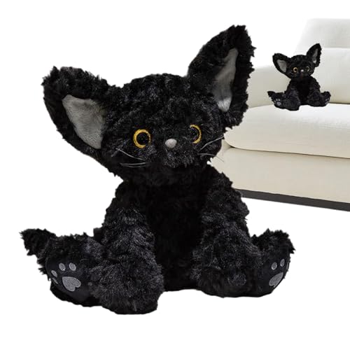 Katzen Tierplüschpuppe, Plüschkatze Puppe | Huggable Plüschkätzchen weiches Kissen | Entzückende Tierkatzepuppe für Wohnzimmer, Schlafzimmer, Auto, Sofa, Couch von Whnbuij