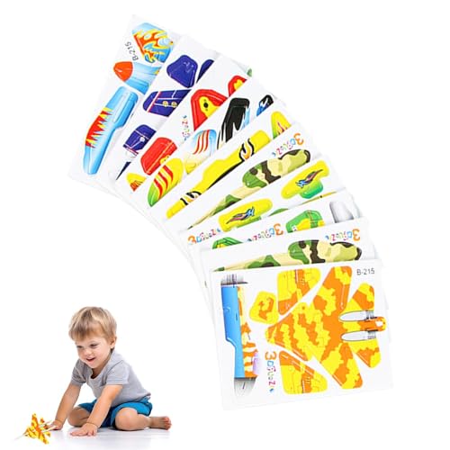 Kleinkind-Puzzles, 3D-Puzzles | Papierflieger-Bausatz 3D-Puzzle Tier,Cartoon-Kinderpuzzles, pädagogische Kinderpuzzles für Lernspiele, Familienaktivitäten, Kinder von Whnbuij