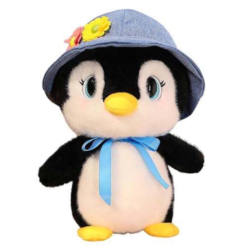 Pinguin Puppe, Pinguin, Plüschtiere, Cartoon-Pinguin, Plüschtiere, Pinguin, weiche Plüschtiere, 9,8 Zoll, Plüschkissen für Erwachsene, Mädchen und von Whnbuij