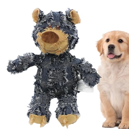 Quietschendes Hundespielzeug - Lustiges Kauspielzeug für Haustiere, langlebiges Welpenspielzeug | Kauspielzeug für Haustiere, quietschendes Plüschspielzeug Quietschendes Hundespielzeug - Lustiges Kauspielzeug für Haustiere, langlebiges Welpenspielzeug | Kauspielzeug für Haustiere, quietschendes Plüschspielzeug von Whnbuij