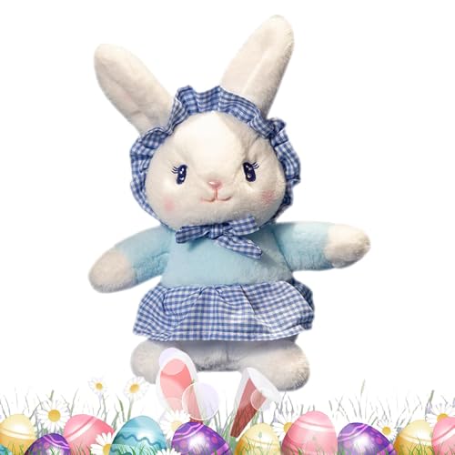 Whnbuij Plüschtier Osterhase – niedliches Kaninchen-Spielzeug aus Plüsch, weiches Kaninchen-Plüschtier | kleine Osterfigur, perfektes Ostergeschenk, flauschiges Kaninchen, D Whnbuij Plüschtier Osterhase – niedliches Kaninchen-Spielzeug aus Plüsch, weiches Kaninchen-Plüschtier | kleine Osterfigur, perfektes Ostergeschenk, flauschiges Kaninchen, D von Whnbuij