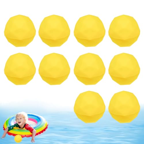 Wiederaufladbare Wasserballons, Wiederverwendbare Wasserballons für Kinder | 10 Wasserspielzeug für Pool und Strand - Wiederverwendbare Wasserballons für Kinder, Wasserballons in s von Whnbuij