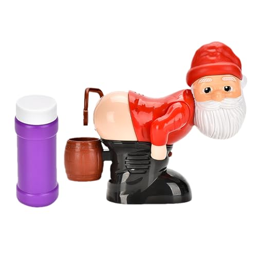Blasenmaschine | Blasender Weihnachtsmann | Interaktives Automatisches Blasenspielzeug Draußen Für Kinder Familienspaß | Garten Schwimmbad Geburtstag Blasenmaschine | Blasender Weihnachtsmann | Interaktives Automatisches Blasenspielzeug Draußen Für Kinder Familienspaß | Garten Schwimmbad Geburtstag von Whrcy