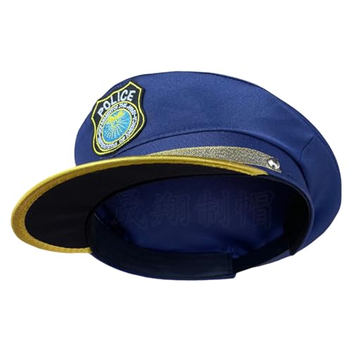 Cop Hat Kids - Kinder Cosplay Prop Cop Hut | Kostüm Zubehör Polizist Kappe für Mädchen Maskerade Cosplay Party Fotografie Mottoparty Halloween Cop Hat Kids - Kinder Cosplay Prop Cop Hut | Kostüm Zubehör Polizist Kappe für Mädchen Maskerade Cosplay Party Fotografie Mottoparty Halloween von Whrcy