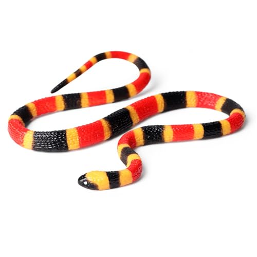 Whrcy Halloween Realistische Schlange, Lustiger Streich Gag Schlangen Attrappe, Scherzartikel Für Kostümpartys Gartenpartys Whrcy Halloween Realistische Schlange, Lustiger Streich Gag Schlangen Attrappe, Scherzartikel Für Kostümpartys Gartenpartys von Whrcy