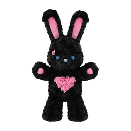 Whrcy Hase Plüsch,Kaninchen Stofftier - Kaninchenpuppenkissen Kuscheltiere Hase - Plüschtierkissen für Kinder, beruhigende Stoffpuppe für Sofa, Schlafzimmer, Auto, Dekoration, 30 cm von Whrcy