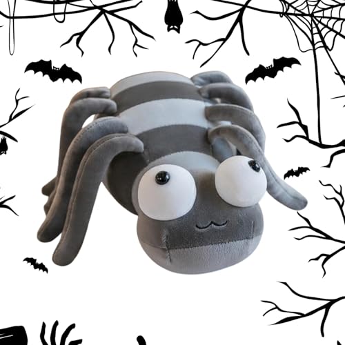 Whrcy Plüsch-Langbeinspinne, Plüsch-Spinnentier | Halloween Spinnenfigur Kuscheltier Spielzeug - Umarmbare Tiere für Kinder, Sofa- und Bettdekoration, Requisiten für Schlafsaal, Schlafzimmer, von Whrcy