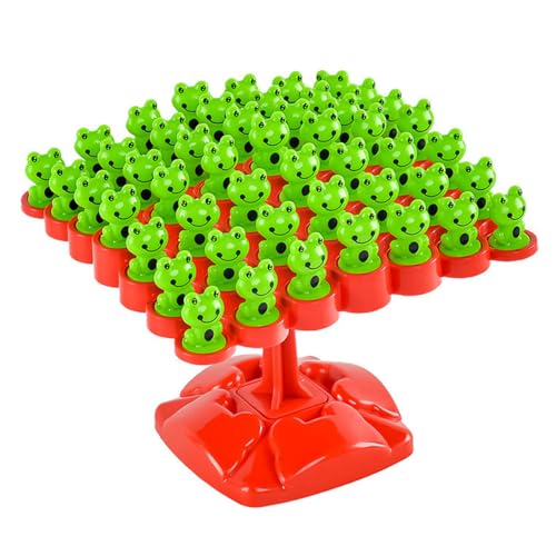 Whyzsjnclg Froschspiel, Frog Balance Game, Zwei-Spieler-Kinderbilanz-Spielzeugset, Eltern-Kind-Interaktives Spielzeug für Kinder Erwachsene von Whyzsjnclg