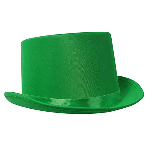 Whyzsjnclg St. Patricks Day Hats Green Irish Top Hut Koble -Top -Hut für St. Patrick Day Food Dress Green Top Hut von Whyzsjnclg