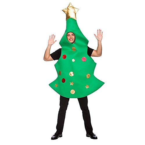 Adult Christmas Xmas Tree Party New Fancy Dress Costume Christmas Mens Ladies von Wicked Costumes