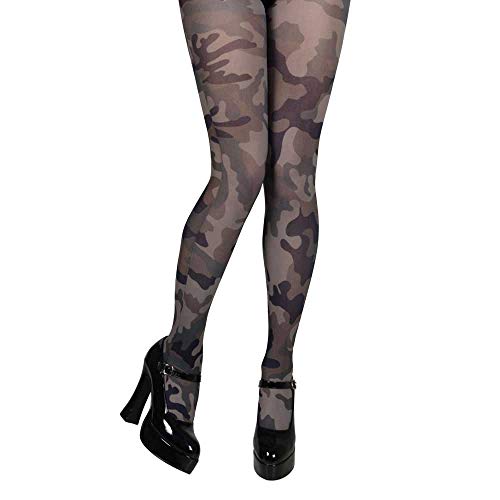 Army Camoflage Tights von Wicked Costumes