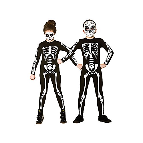 Kinder Unisex Skelett Jumpsuit Halloween Fancy Dress Größe Large (8-10 Jahre) ...... von Wicked Costumes