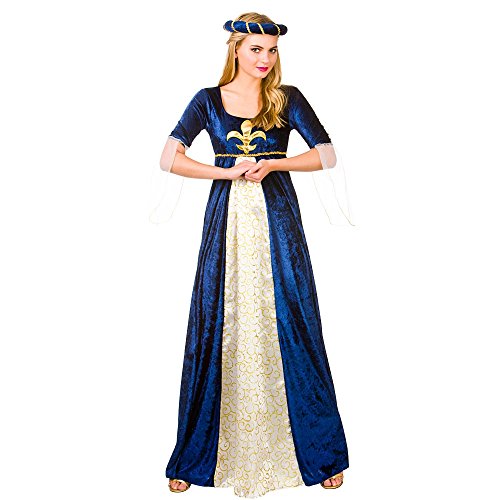 Medieval Maiden Historical Woman Fancy Dress Xxlarge von Wicked Costumes