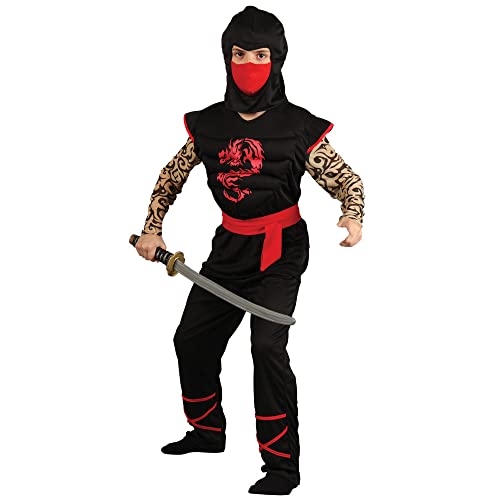 Muscle Chest Ninja Warrior von Wicked Costumes