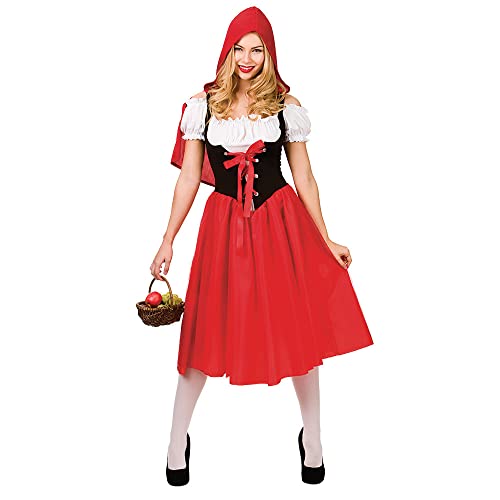 Red Riding Hood Costume Woman Fancy Dress Large von Wicked Costumes