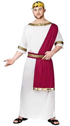 Roman Emperor - Adult Costume Man: XL (Chest: 48") von Wicked Costumes