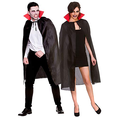 Unbekannt Wicked Costumes Adult Vampire Cape mit schwarz / rotem Kragen Kostümzubehör von Wicked Costumes