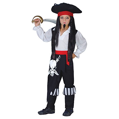 Wicked Costumes Captain Blackheart Piratenkostüm für Jungen, Größe S (3–4 Jahre) von Wicked Costumes