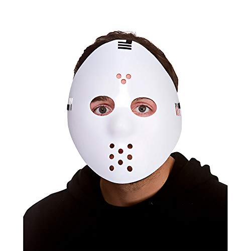 Wicked Costumes Erwachsene Unisex Weiß Hockeymaske Kostümzubehör von Wicked Costumes