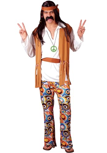 Wicked Costumes Woodstock Hippie-Kostüm für Herren, Größe XL von Wicked Costumes