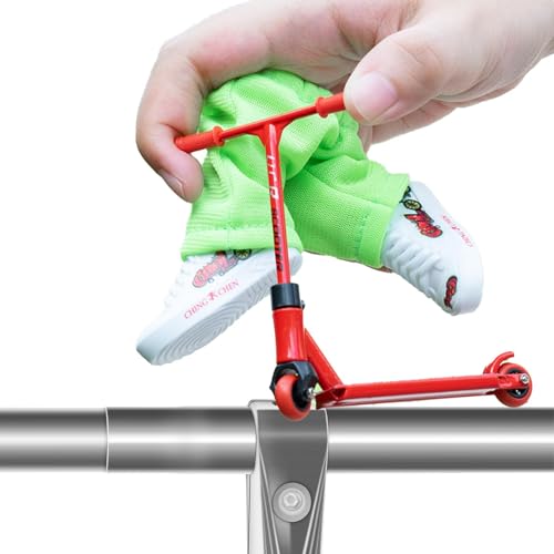 Wiclnyg Fingerspielzeug-Skateboards | -Fingerspielzeug-Set für Kinder, Kleinkinder, Erwachsene - Alloy Finger Scooter Finger Scooter Interaktives Fingerspielzeug für Skateboarder von Wiclnyg