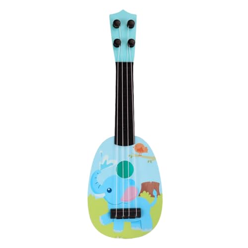 Wiclnyg Kindergitarrenspielzeug,Spielzeuggitarre - Lustiges Gitarren-Musikspielzeug | Musikinstrumente-Spielzeug, Cartoon-Kinder-Ukulele-Gitarrenspielzeug für Vorschulkinder von Wiclnyg