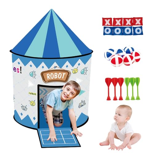 Wiclnyg Kinderzeltspielzeug, Wurfspielset | Mehrzweck-Sitzsack-Wurfspiel für Kinder,Tragbares Kinderspielzeug im Freien, Sitzsackspiel für Zuhause, Garten, Camping von Wiclnyg