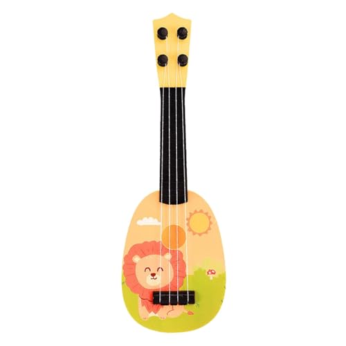 Wiclnyg Kleinkindgitarre, Ukulele für Kinder,Gitarren-Musikspielzeug für Kleinkinder - Niedliche Kinder-Ukulele-Gitarre, Spielzeuginstrument, Spielzeug, Mini-Gitarre für Kleinkinder, Vorschulkinder, von Wiclnyg