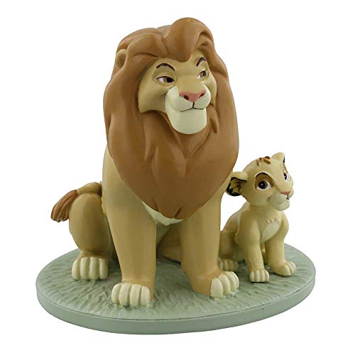 Disney‘s magische Momente - Mufasa und Simba - Mein Vater ist der König, König der Löwen - Andenken Figur von Widdop and Co