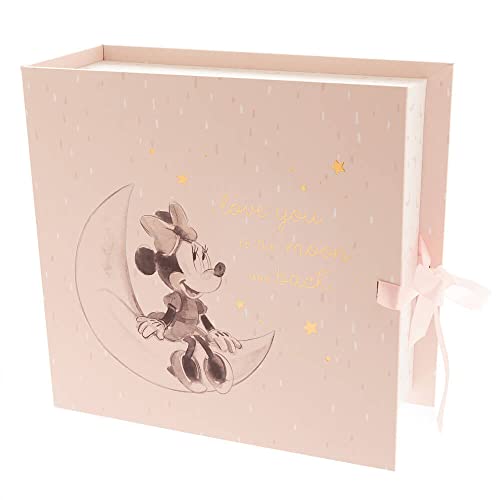 Widdop Disney Baby Erinnerungsbox, 24 x 24 x 9,5 cm, Rosa / Gold von Widdop and Co