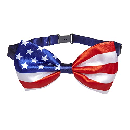 Widmann 05734 - Fliege Amerika, Bowtie, USA, Kostüm, Accessoire, Karneval, Mottoparty von W WIDMANN MILANO Party Fashion