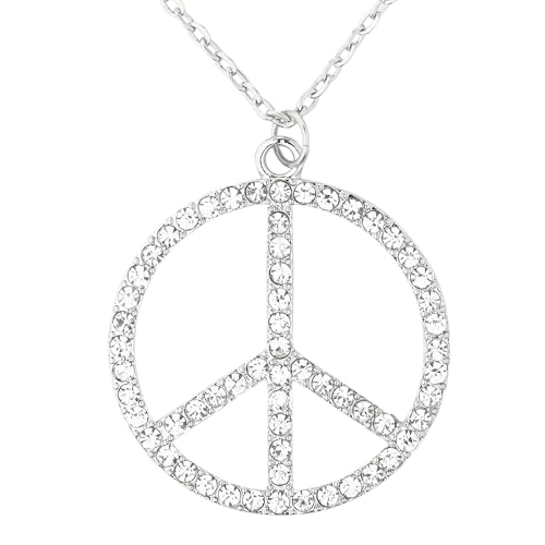 W WIDMANN MILANO Party Fashion 03557 - Strasskette Hippie, Peace-Zeichen, Schmuck, Gliederkette, Karneval, Mottoparty W WIDMANN MILANO Party Fashion 03557 - Strasskette Hippie, Peace-Zeichen, Schmuck, Gliederkette, Karneval, Mottoparty von W WIDMANN MILANO Party Fashion