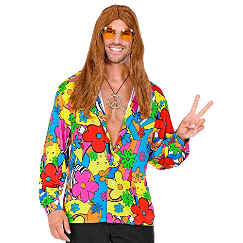 WIDMANN MILANO PARTY FASHION - Hemd Flower Power, 60er Jahre Hippie Style, Faschingskostüme von W WIDMANN MILANO Party Fashion